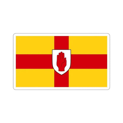 Flag of Ulster Ireland STICKER Vinyl Die-Cut Decal 3 Inch - The Sticker Space
