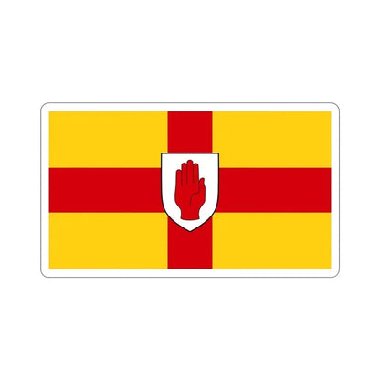 Flag of Ulster Ireland STICKER Vinyl Die-Cut Decal 3 Inch - The Sticker Space