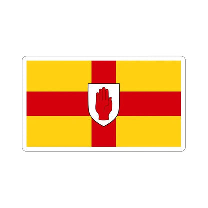 Flag of Ulster Ireland STICKER Vinyl Die-Cut Decal 4 Inch - The Sticker Space