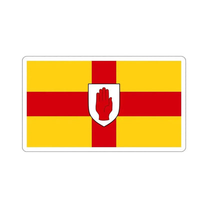 Flag of Ulster Ireland STICKER Vinyl Die-Cut Decal 5 Inch - The Sticker Space