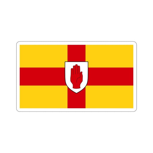 Flag of Ulster Ireland STICKER Vinyl Die-Cut Decal-6 Inch-The Sticker Space