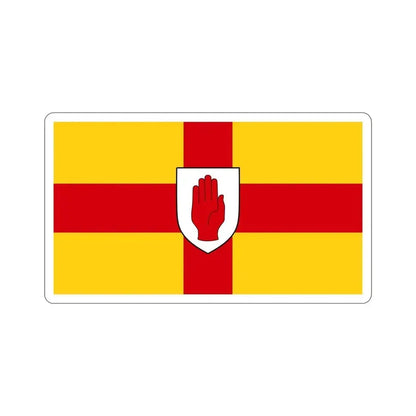 Flag of Ulster Ireland STICKER Vinyl Die-Cut Decal 6 Inch - The Sticker Space
