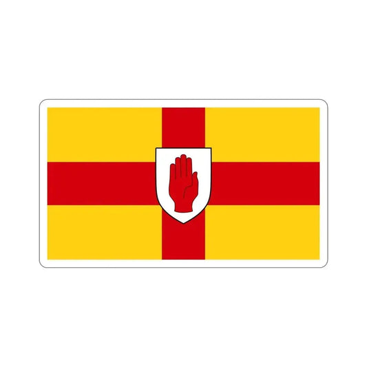 Flag of Ulster Ireland STICKER Vinyl Die-Cut Decal 6 Inch - The Sticker Space