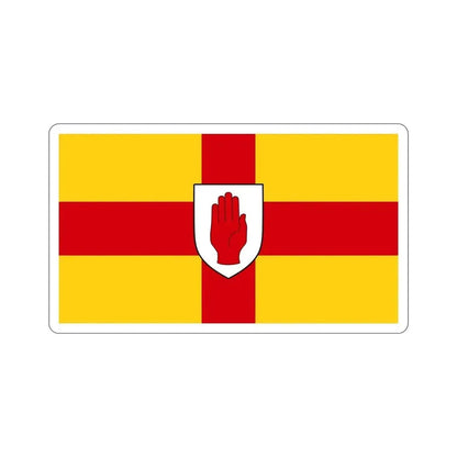 Flag of Ulster Ireland STICKER Vinyl Die-Cut Decal - The Sticker Space