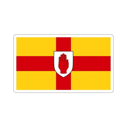 Flag of Ulster Ireland STICKER Vinyl Die-Cut Decal - The Sticker Space
