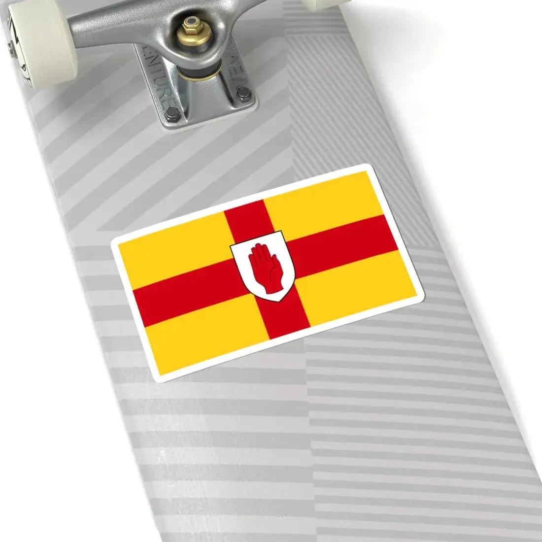 Flag of Ulster (Ireland) STICKER Vinyl Kiss-Cut Decal - The Sticker Space