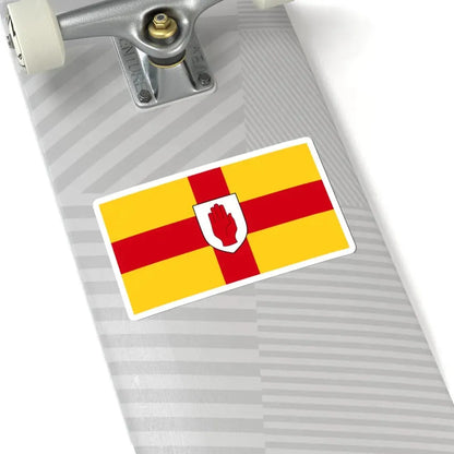 Flag of Ulster (Ireland) STICKER Vinyl Kiss-Cut Decal - The Sticker Space