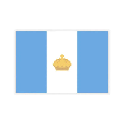 Flag of Ulyanovsk Russia - STICKER Vinyl Kiss-Cut Decal 2 Inch Transparent - The Sticker Space