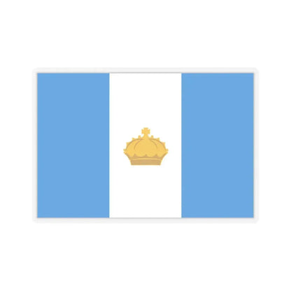 Flag of Ulyanovsk Russia - STICKER Vinyl Kiss-Cut Decal 3 Inch Transparent - The Sticker Space
