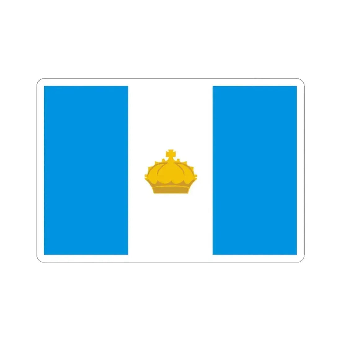 Flag of Ulyanovsk Russia - STICKER Vinyl Kiss-Cut Decal 3 Inch White - The Sticker Space