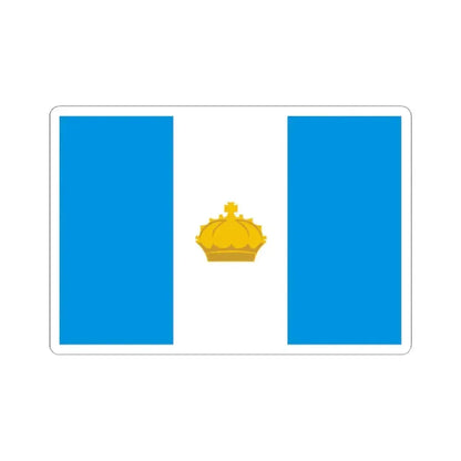 Flag of Ulyanovsk Russia - STICKER Vinyl Kiss-Cut Decal 3 Inch White - The Sticker Space
