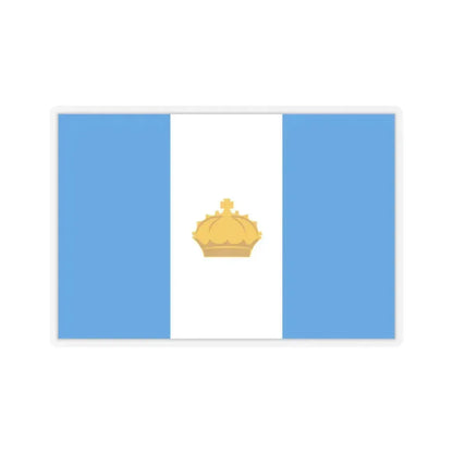 Flag of Ulyanovsk Russia - STICKER Vinyl Kiss-Cut Decal 4 Inch Transparent - The Sticker Space