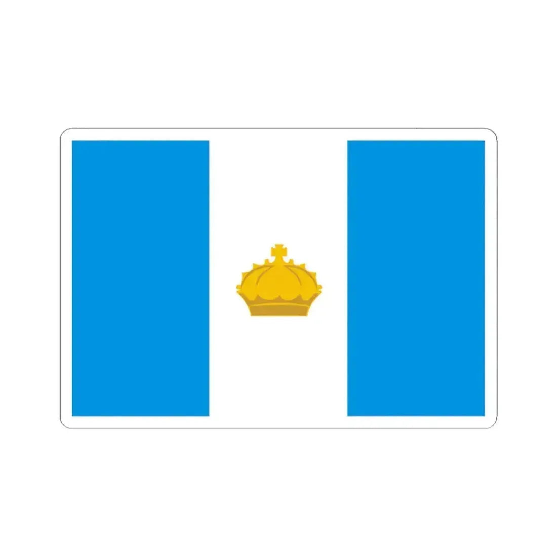 Flag of Ulyanovsk Russia - STICKER Vinyl Kiss-Cut Decal 4 Inch White - The Sticker Space