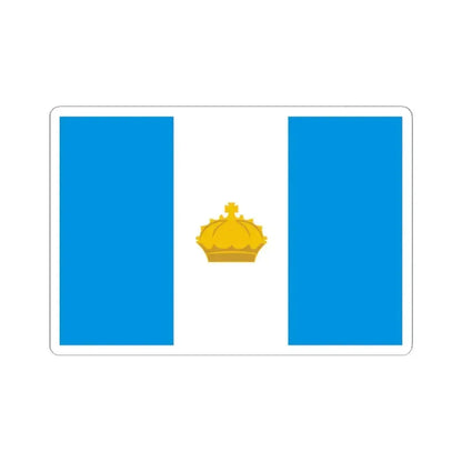 Flag of Ulyanovsk Russia - STICKER Vinyl Kiss-Cut Decal 4 Inch White - The Sticker Space