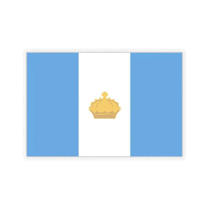 Flag of Ulyanovsk Russia - STICKER Vinyl Kiss-Cut Decal 6 Inch Transparent - The Sticker Space