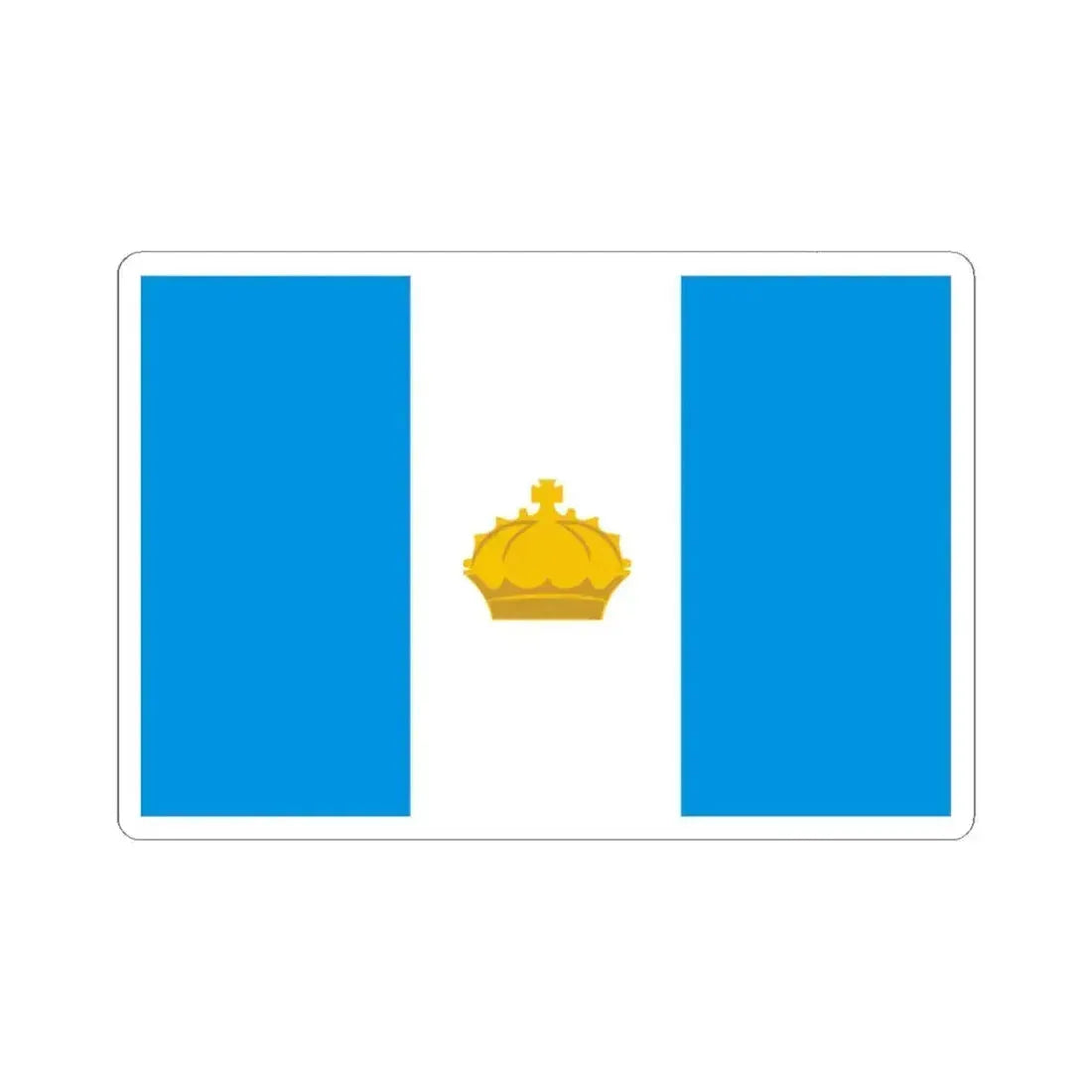 Flag of Ulyanovsk Russia - STICKER Vinyl Kiss-Cut Decal 6 Inch White - The Sticker Space
