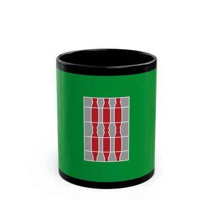 Flag of Umbria Italy - Black Coffee Mug-11oz-The Sticker Space