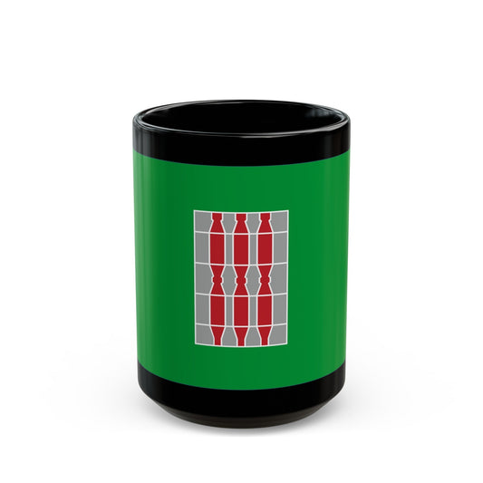 Flag of Umbria Italy - Black Coffee Mug-15oz-The Sticker Space