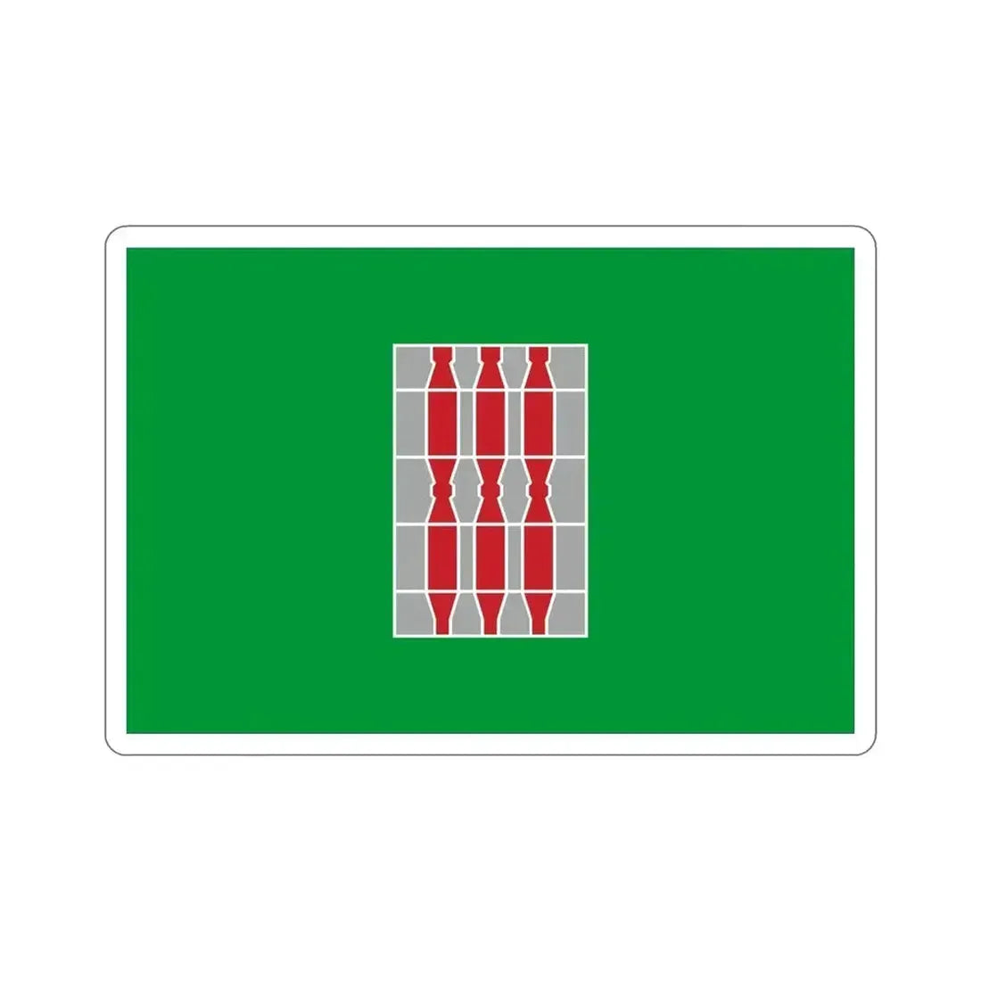 Flag of Umbria Italy STICKER Vinyl Die-Cut Decal - The Sticker Space