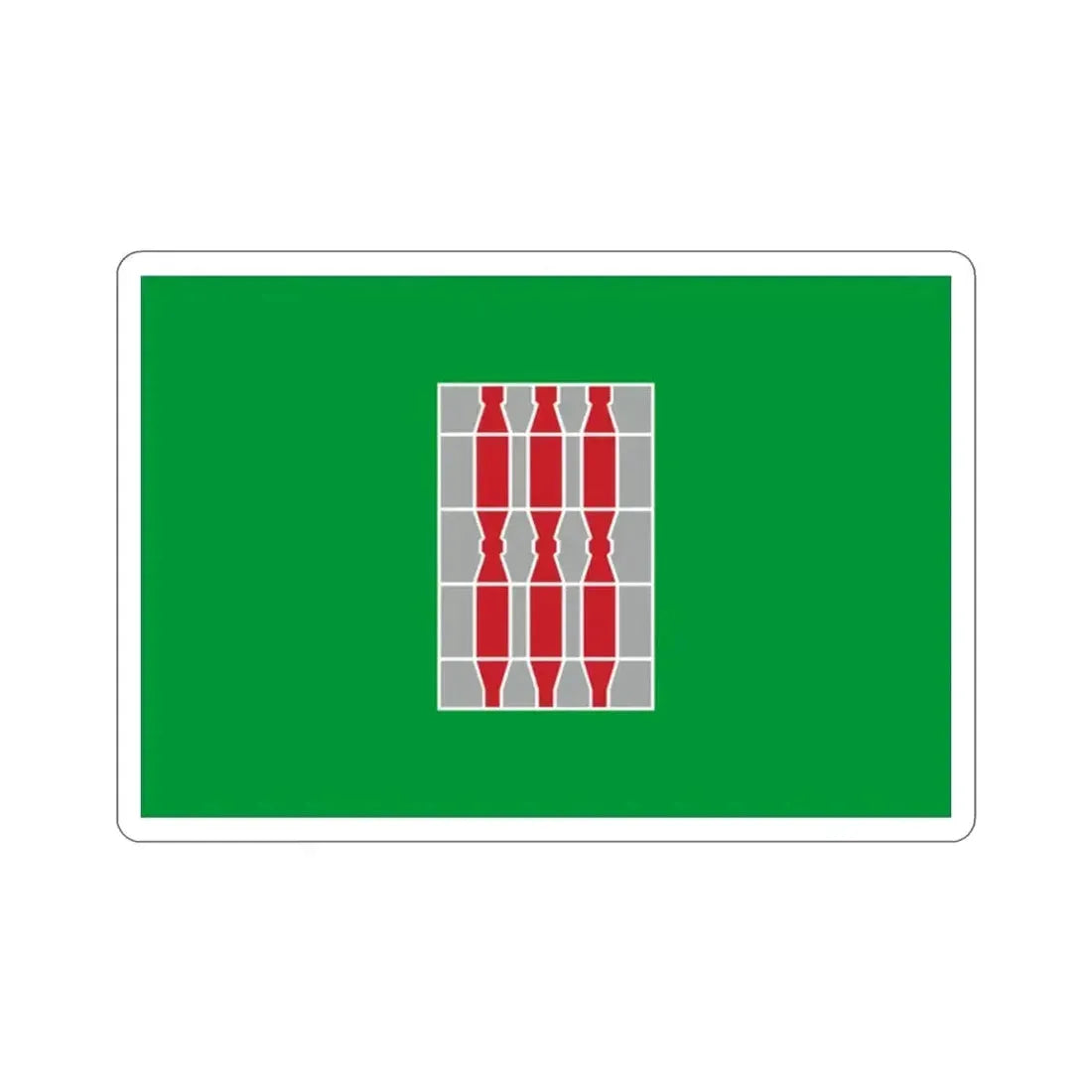 Flag of Umbria Italy STICKER Vinyl Die-Cut Decal - The Sticker Space