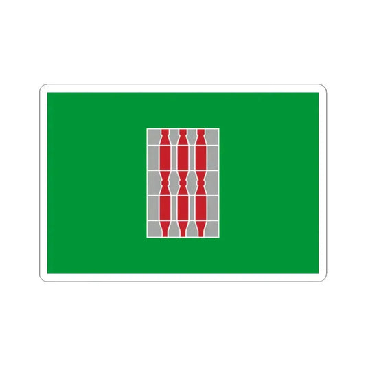 Flag of Umbria Italy - STICKER Vinyl Kiss-Cut Decal 2 Inch White - The Sticker Space