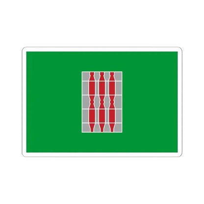 Flag of Umbria Italy - STICKER Vinyl Kiss-Cut Decal 6 Inch White - The Sticker Space