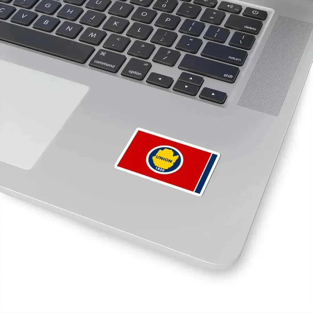 Flag of Union County Tennessee (United States) STICKER Vinyl Kiss-Cut Decal - The Sticker Space
