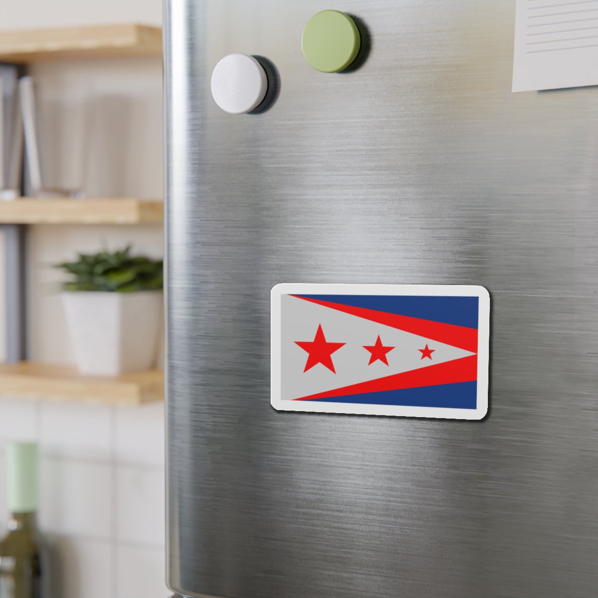 Flag of Union Kentucky - Die-Cut Magnet-The Sticker Space