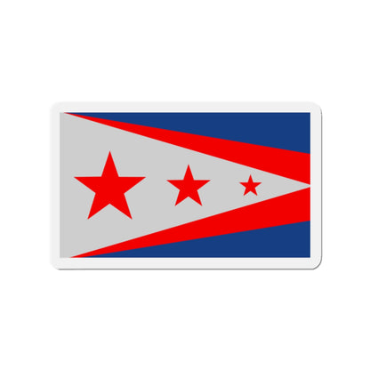 Flag of Union Kentucky - Die-Cut Magnet-2" x 2"-The Sticker Space