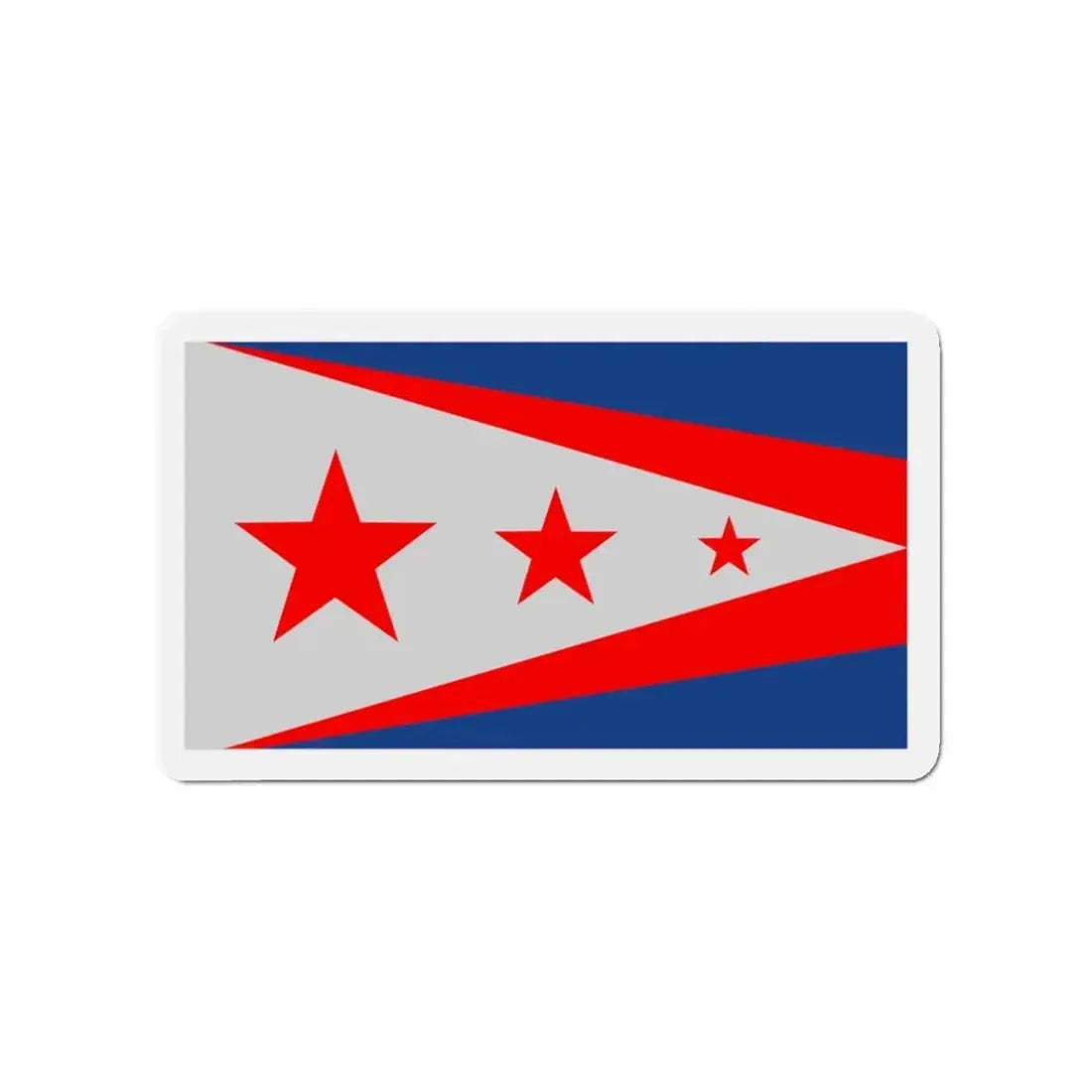 Flag of Union Kentucky - Refrigerator Magnet 3 Inch - The Sticker Space