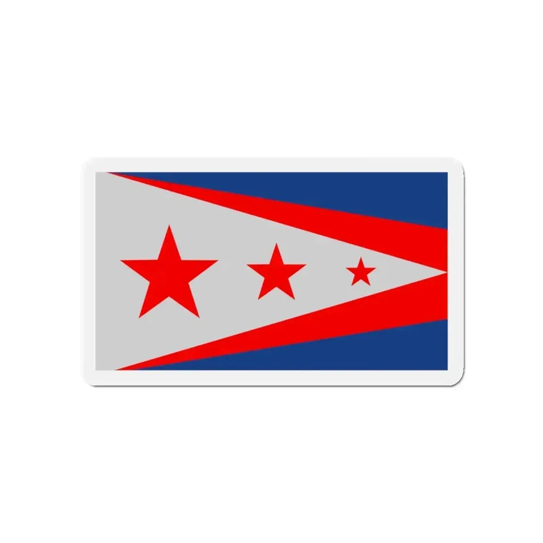 Flag of Union Kentucky - Refrigerator Magnet 4 Inch - The Sticker Space