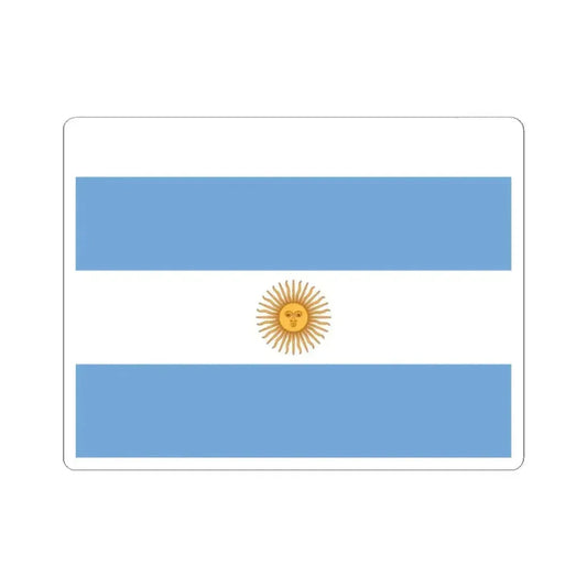 Flag of Unitarian Party exiled (Argentina) STICKER Vinyl Kiss-Cut Decal 2 Inch White - The Sticker Space