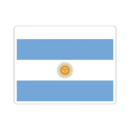 Flag of Unitarian Party exiled (Argentina) STICKER Vinyl Kiss-Cut Decal 3 Inch White - The Sticker Space
