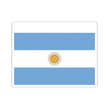 Flag of Unitarian Party exiled (Argentina) STICKER Vinyl Kiss-Cut Decal 4 Inch White - The Sticker Space