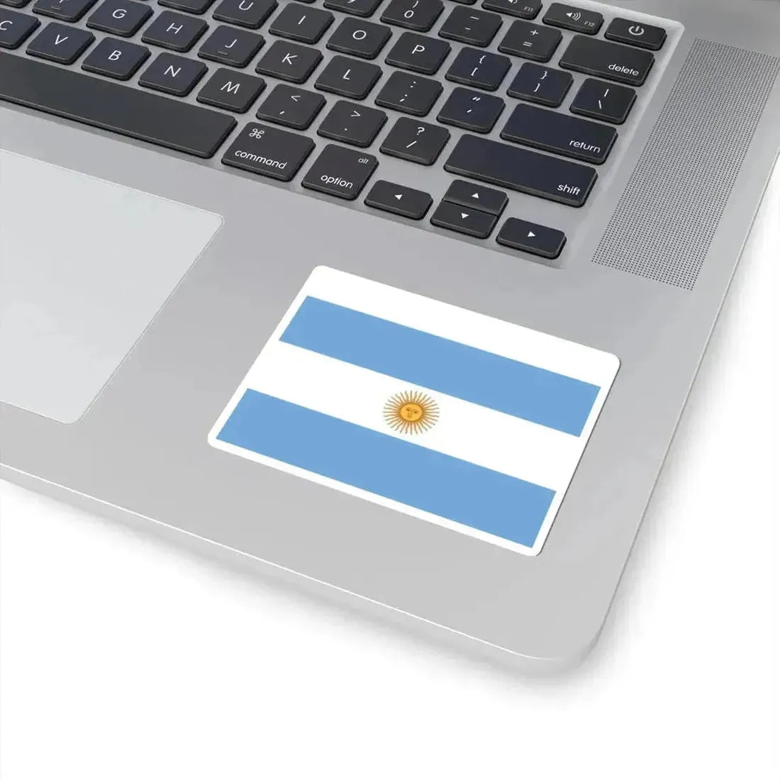 Flag of Unitarian Party exiled (Argentina) STICKER Vinyl Kiss-Cut Decal - The Sticker Space