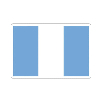 Flag of Unitarian Party Navy (Argentina) STICKER Vinyl Kiss-Cut Decal 4 Inch White - The Sticker Space