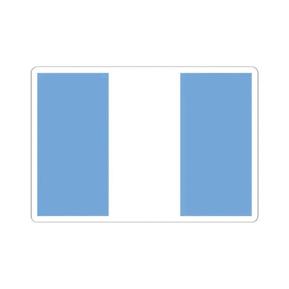 Flag of Unitarian Party Navy (Argentina) STICKER Vinyl Kiss-Cut Decal 6 Inch White - The Sticker Space