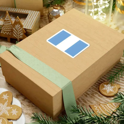 Flag of Unitarian Party Navy (Argentina) STICKER Vinyl Kiss-Cut Decal - The Sticker Space