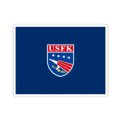 Flag of United States Forces Korea (United States) STICKER Vinyl Kiss-Cut Decal 3 Inch White - The Sticker Space