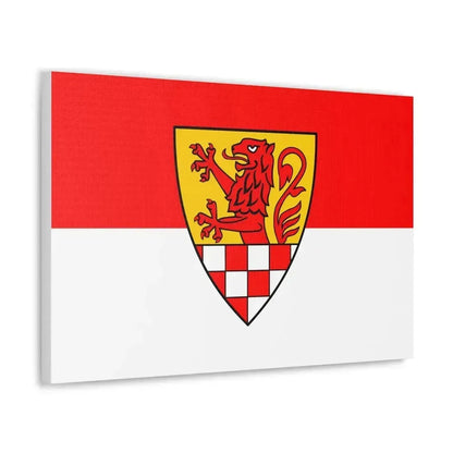 Flag of Unna Germany - Canvas Wall Art - The Sticker Space