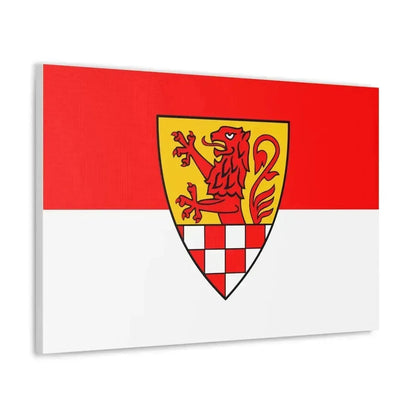 Flag of Unna Germany - Canvas Wall Art - The Sticker Space