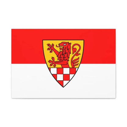 Flag of Unna Germany - Canvas Wall Art - The Sticker Space