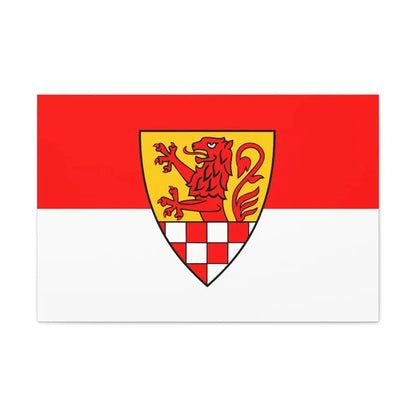Flag of Unna Germany - Canvas Wall Art - The Sticker Space