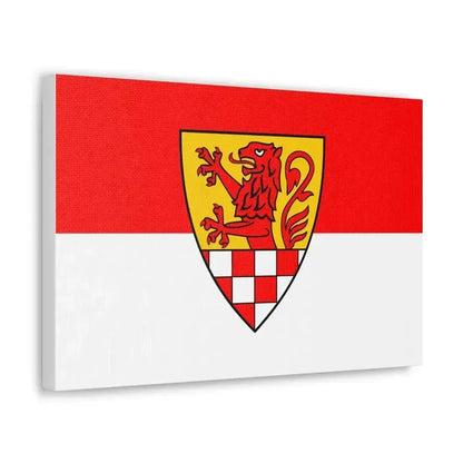 Flag of Unna Germany - Canvas Wall Art - The Sticker Space