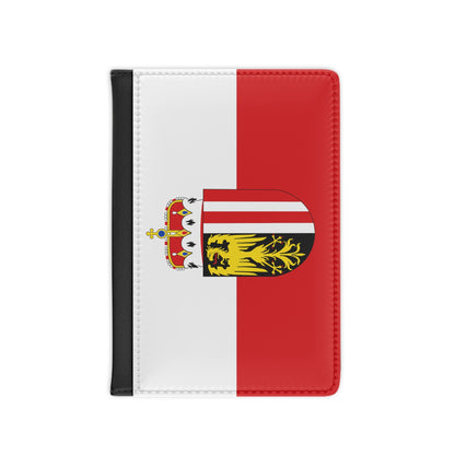 Flag of Upper Austria Oberösterreich Austria - Passport Holder