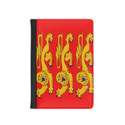 Flag of Upper Normandy France - Passport Holder