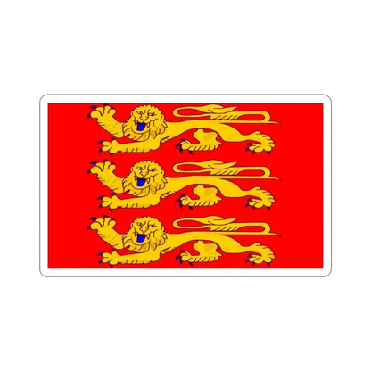 Flag of Upper Normandy France STICKER Vinyl Die-Cut Decal 2 Inch - The Sticker Space