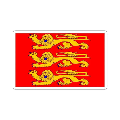 Flag of Upper Normandy France STICKER Vinyl Die-Cut Decal 5 Inch - The Sticker Space