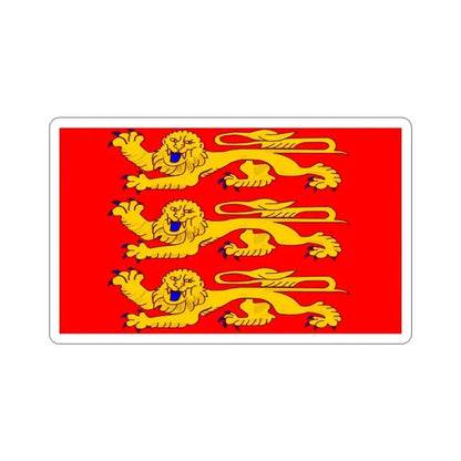 Flag of Upper Normandy France STICKER Vinyl Die-Cut Decal - The Sticker Space