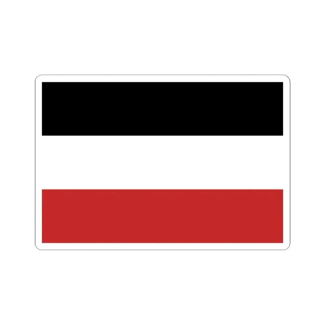 Flag of Upper Volta (Burkina Faso) STICKER Vinyl Kiss-Cut Decal 2 Inch White - The Sticker Space